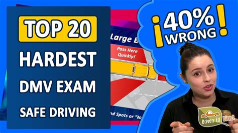 how hard is the dmv driving test|26 hardest questions on dmv.